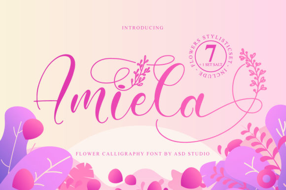Amiela: The Perfect Script Font for Handmade Creations
