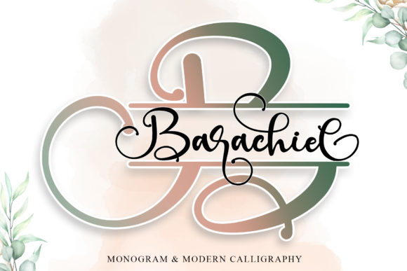 Barachiel: A Graceful Handwritten Font for Elegant Publishing