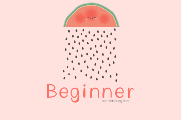 Beginner: A Sweet and Friendly Handwritten Font for Crafters