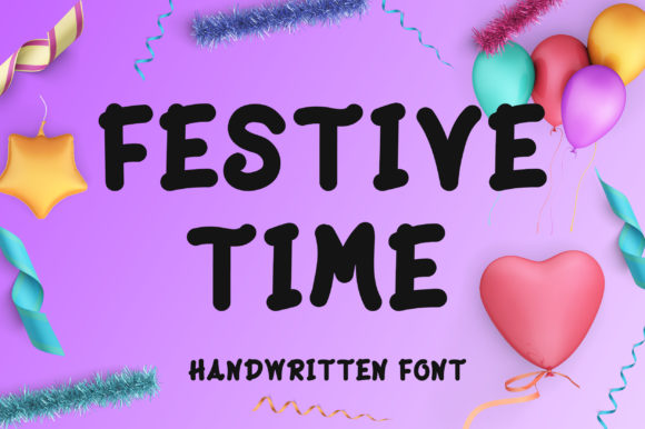 Boost Your Campaigns with Festive Time Font