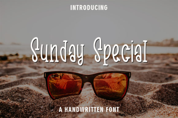 Bring Charm to Your Creations with Sunday Special Font
