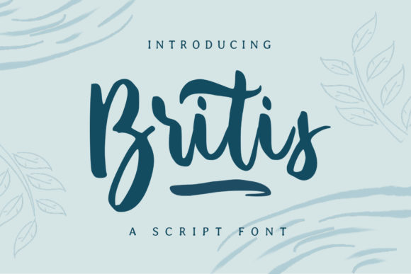 Britis: A Timeless Handwritten Font for Crafters