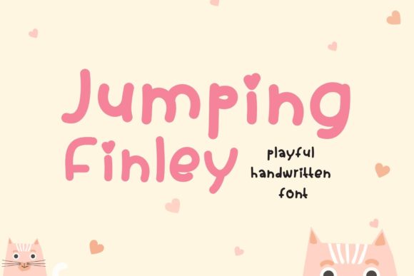 Discover Jumping Finley: A Charming Handwritten Font for Editorial Design
