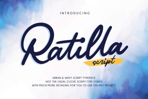 Elevate Your Brand with Ratilla: A Premium Handwritten Font