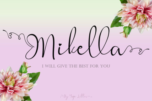 Enhance Your Campaign with Mikella: A Charming Script Font
