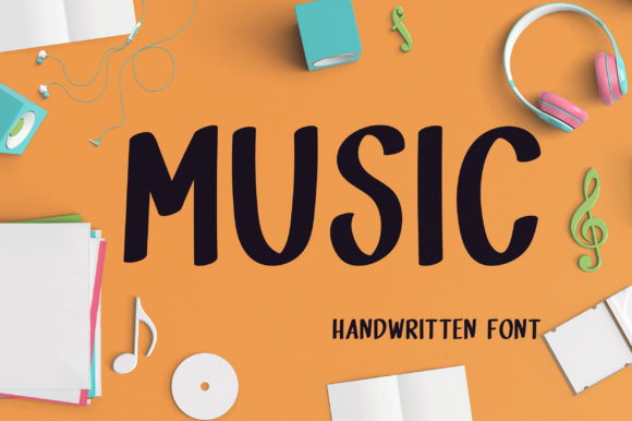 Music: A Handwritten Font for Editorial Charm