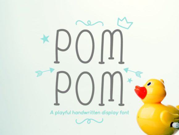 Pom Pom: A Charming Handwritten Font for Editorial Design