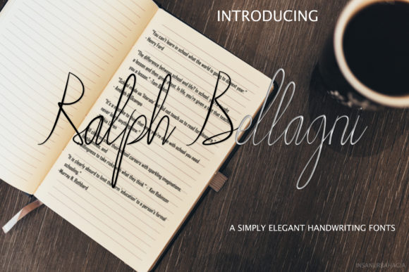 Ralph Bellagni: A Script Amp Font Review