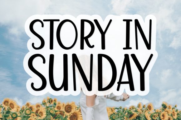 Story in Sunday: A Charming Handwritten Font for Editorial Design