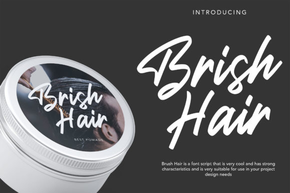 Transform Your Brand with Brish Hair: A Premium Handwritten Font
