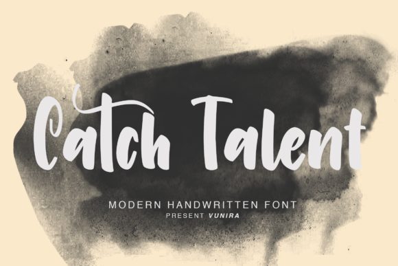 Transform Your Brand with Catch Talent: A Sweet and Friendly Font