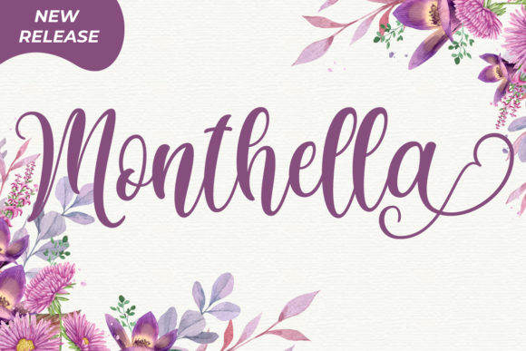 Transform Your Brand with Monthella: A Timeless Script Font