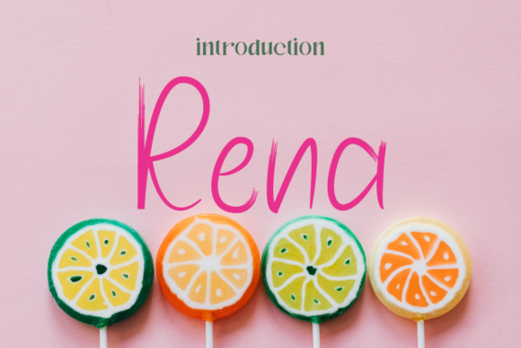 Transform Your Brand with Rena: A Charming Handwritten Font