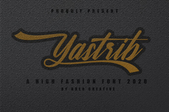 Transform Your Brand with Yastrib: A Premium Handwritten Font